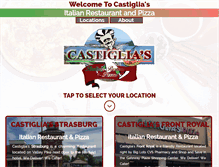 Tablet Screenshot of castigliasva.com